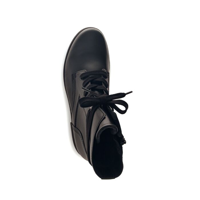 Botte GABOR à lacer pour dames en cuir nappa