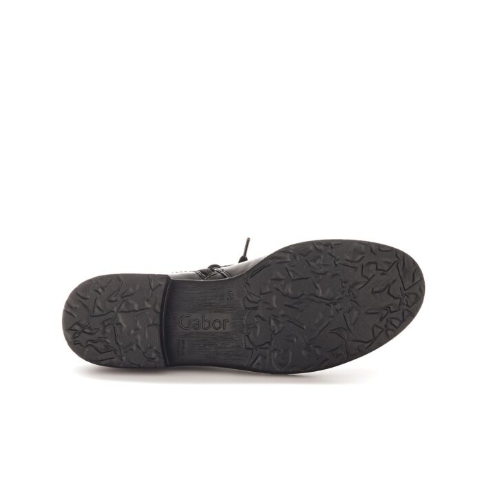 Botte GABOR à lacer pour dames en cuir nappa