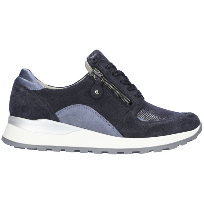 Chaussure WALDLÄUFER à lacer en cuir nappa souple