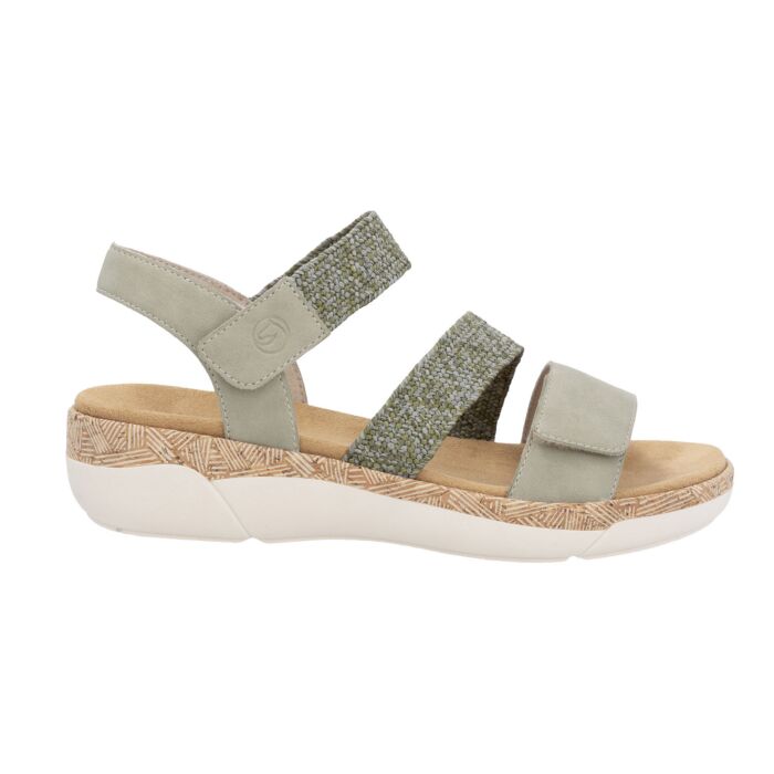 Remonte Sandalette für Damen olive