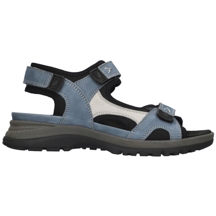WALDLÄUFER Damen-Sandale aus Nubukleder