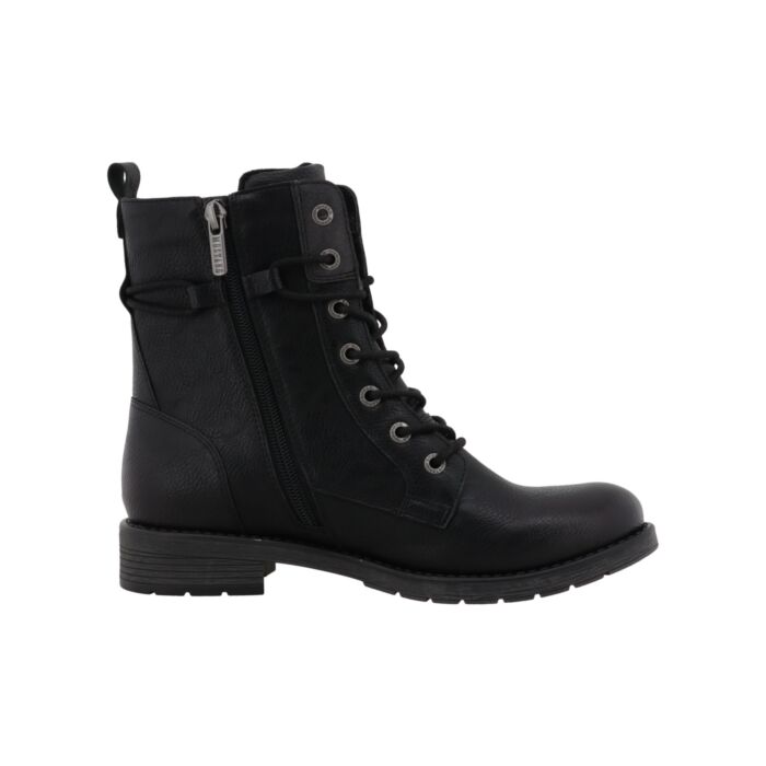 Trendige MUSTANG Schnürstiefelette aus pflegeleichtem Softmaterial