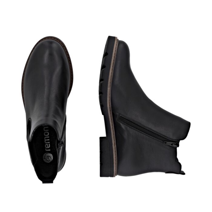 Bottines REMONTE en cuir lisse