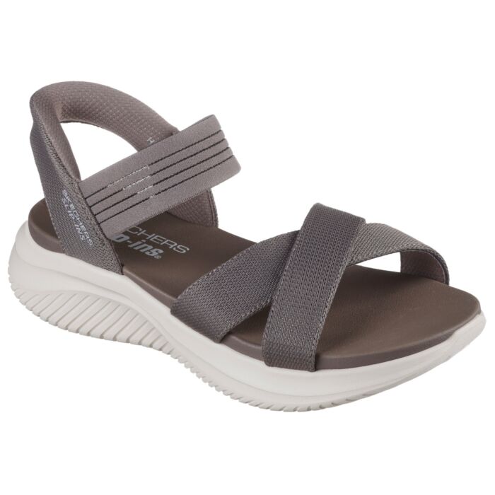 Skechers: Slip Ins Sandale für Damen taupe