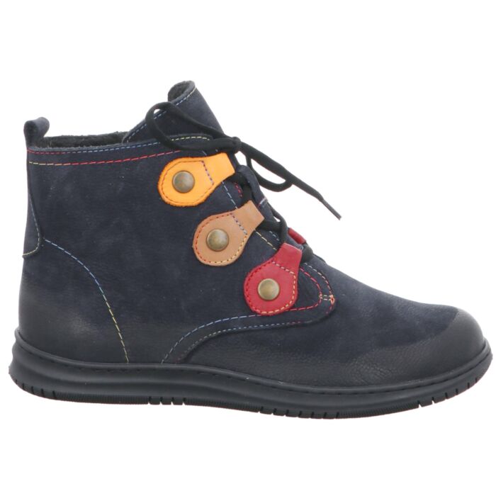 Gemini Schnürstiefelette marine