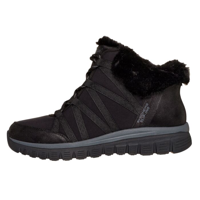 Skechers Slip INS Schlupfstiefel für Damen schwarz
