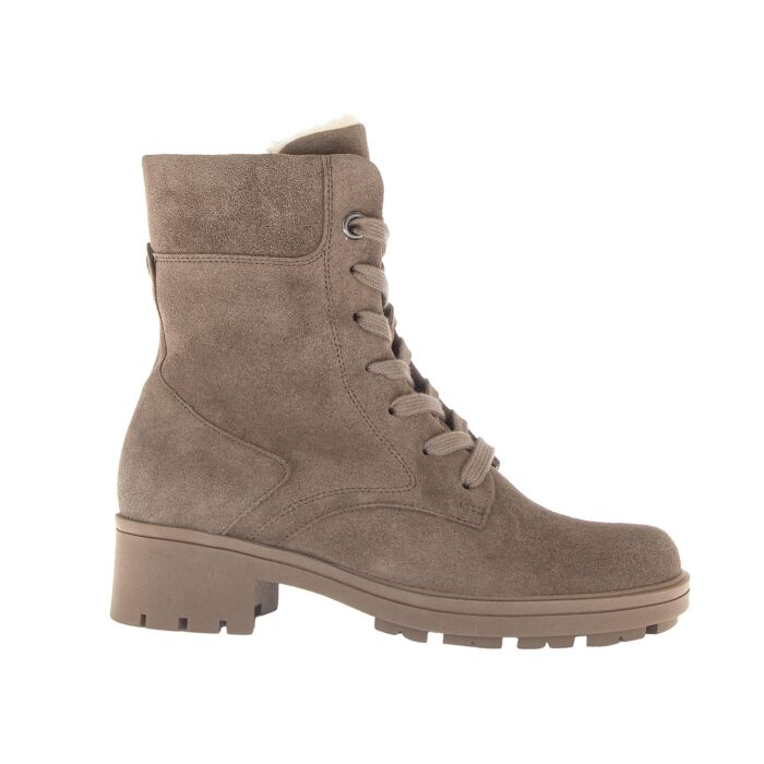 Gabor Schnürstiefel für Damen taupe
