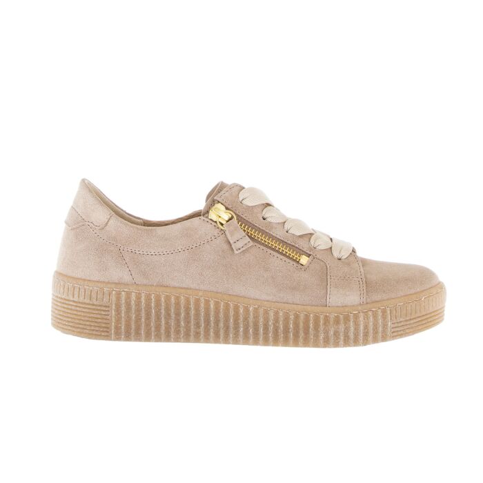 Gabor Sneaker aus Nappaleder camel
