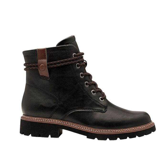 Tamaris Schnürstiefel schwarz
