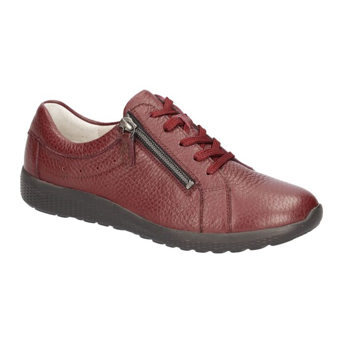 Waldläufer Schnürschuh bordeaux