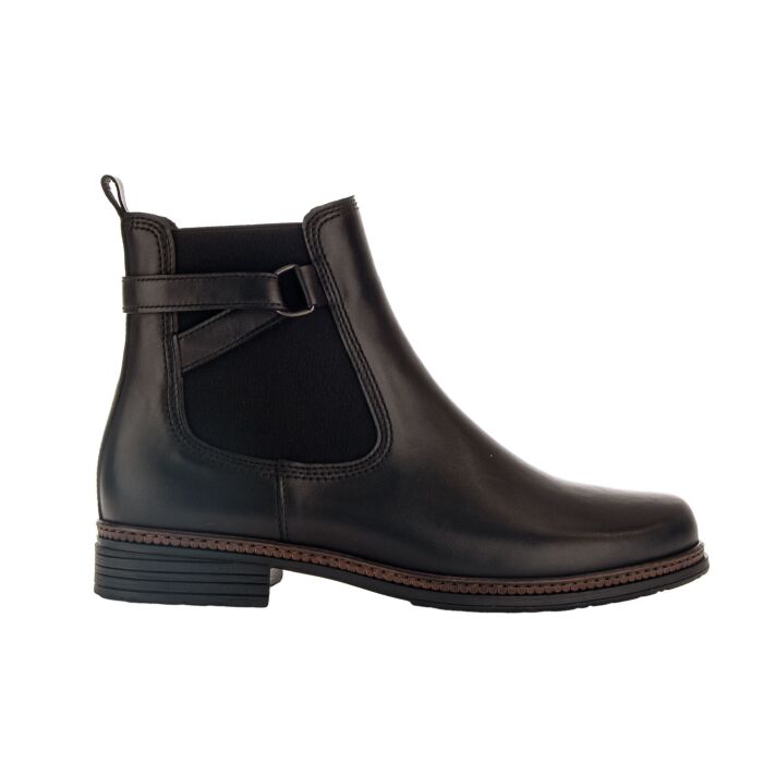Gabor Stiefelette aus Nappaleder schwarz