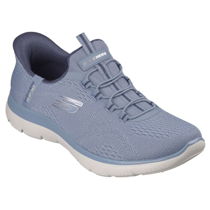 Skechers Slip Ins Schuhe für Damen hellblau