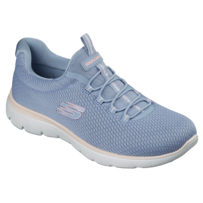 Skechers Schlupfschuh für Damen hellblau