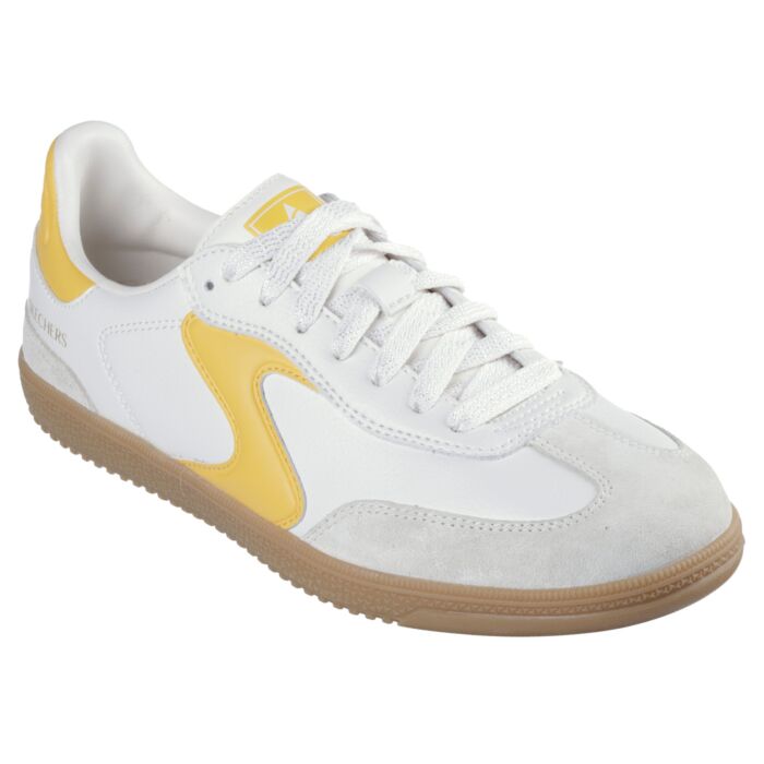 Skechers Hotshot Kickoff Sneaker für Damen gelb-weiss
