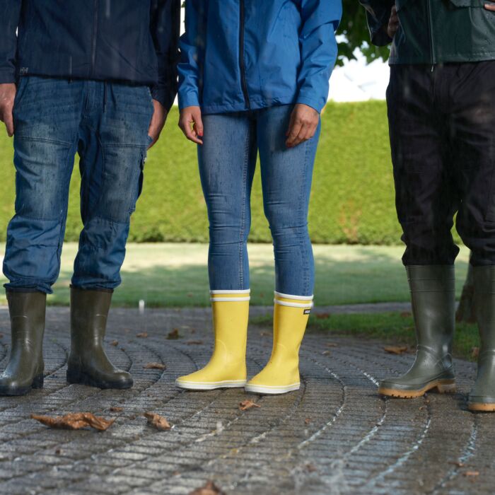 Bottes en caoutchouc AIGLE au look rétro