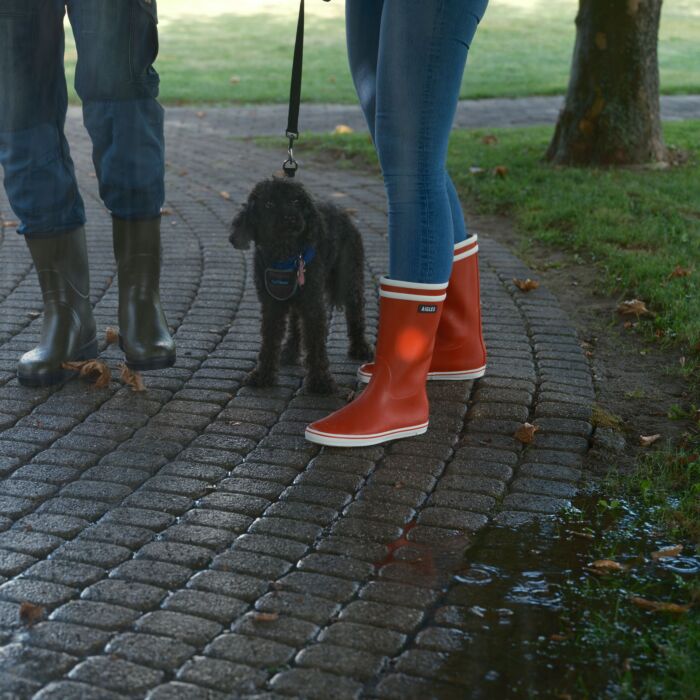 Bottes en caoutchouc AIGLE au look rétro