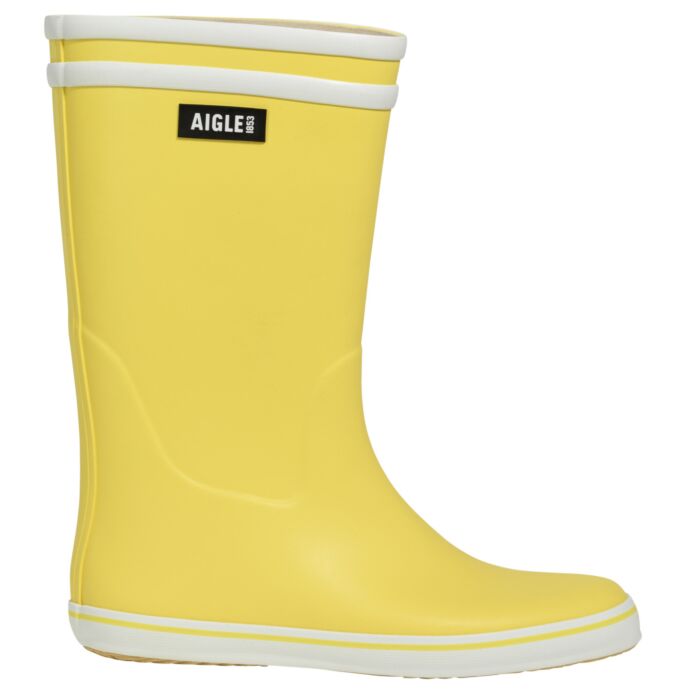 Aigle Gummistiefel im Retro-Look gelb