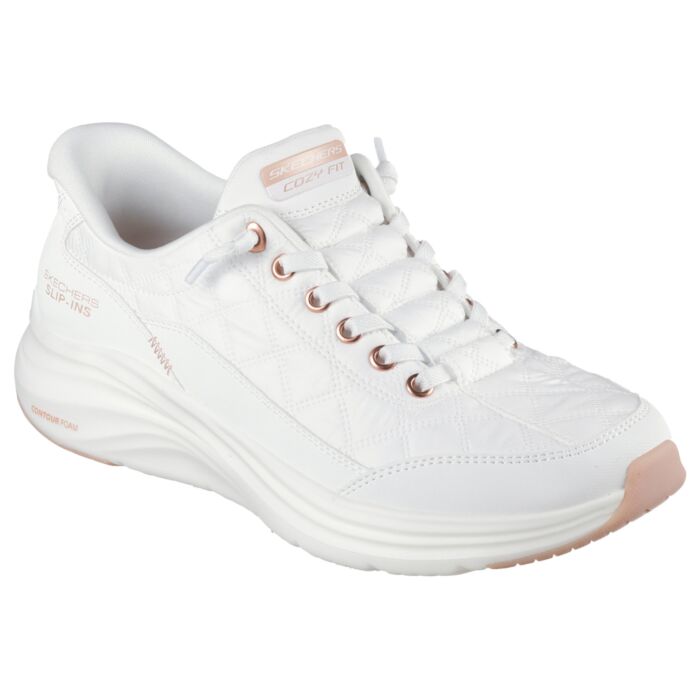 Skechers Slip Ins Schuhe für Damen weiss