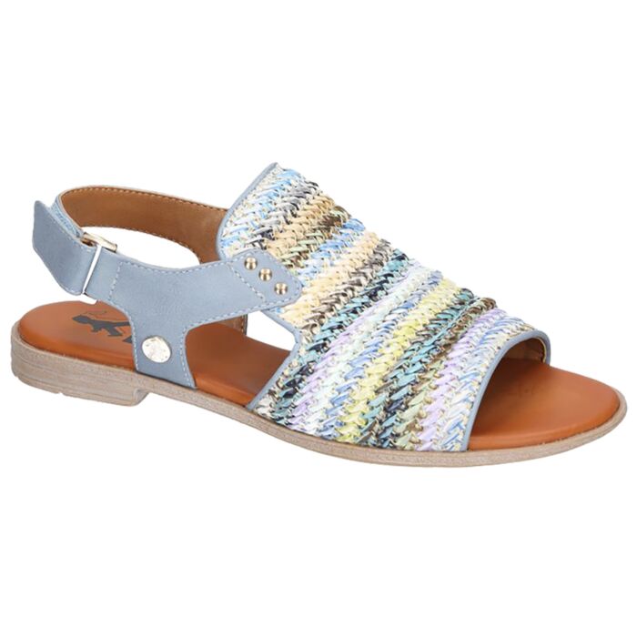 2GO Fashion Sandalette für Damen himmelblau