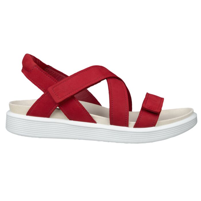 Ecco Soft Sandale für Damen rot