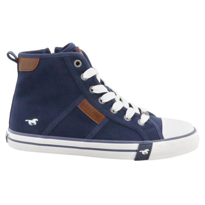 Mustang Sneaker Mid für Damen marine