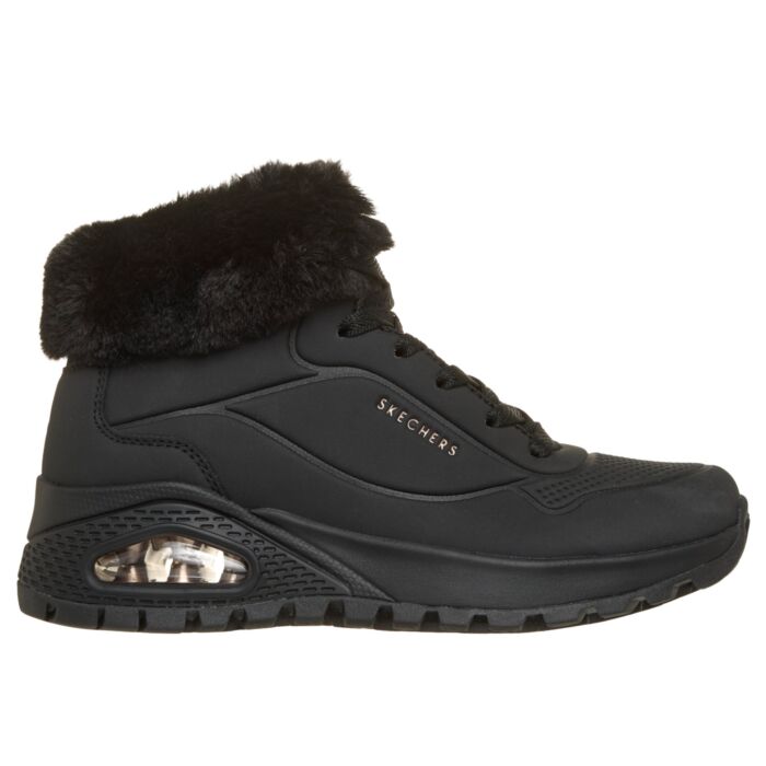 Skechers Uno Rugged Schnürstiefel für Damen schwarz