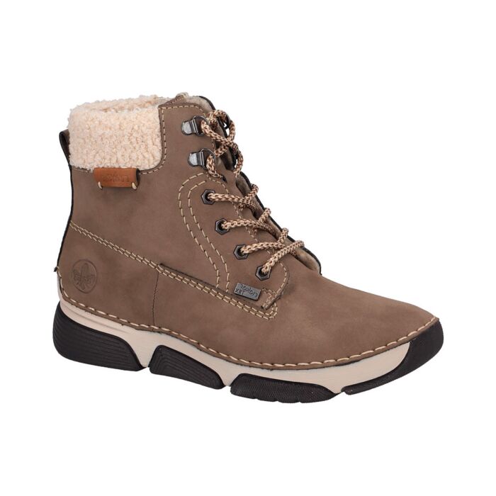 Rieker Schnürstiefel braun