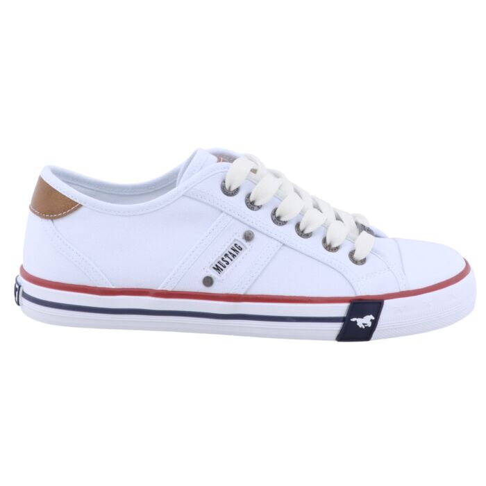Mustang Sneaker für Damen weiss