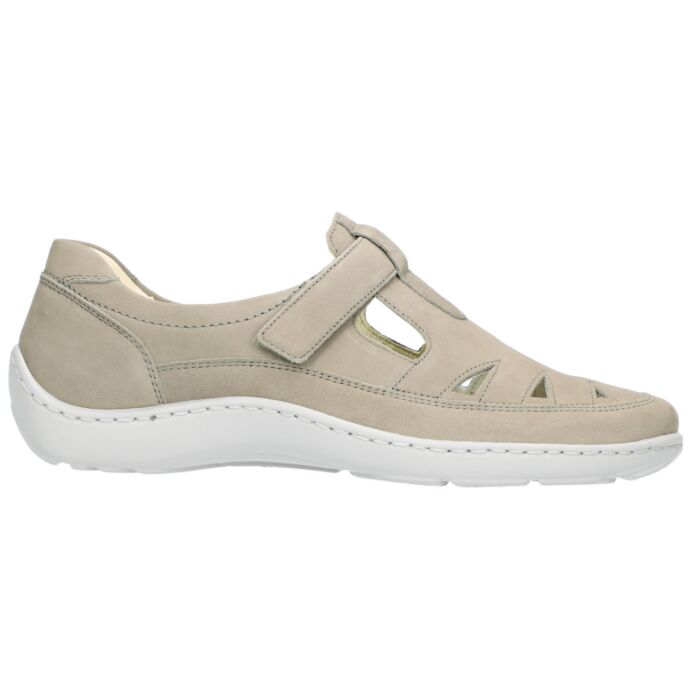 Waldläufer Klettslipper taupe