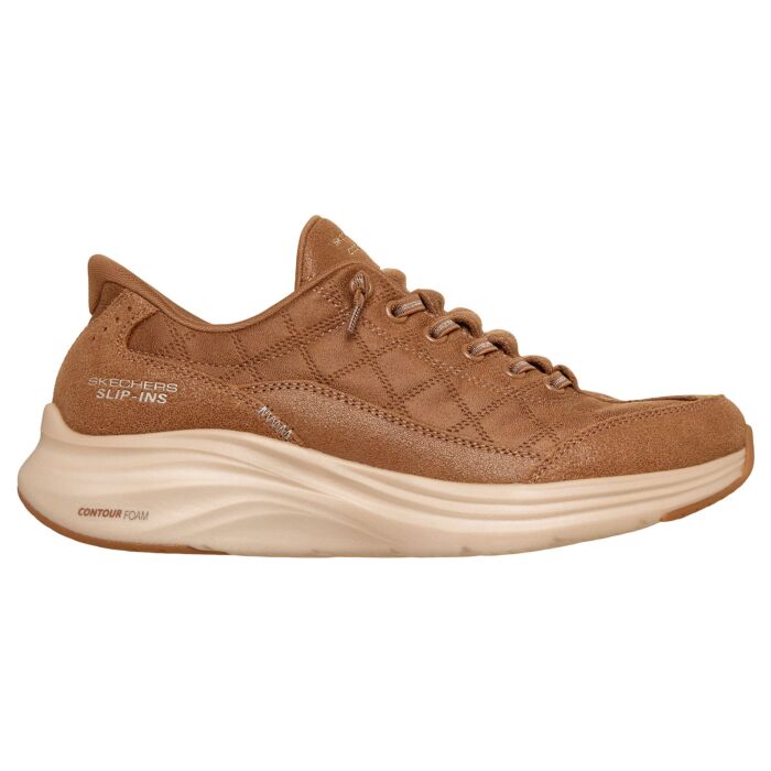 Skechers Slip INS für Damen aus Leder camel