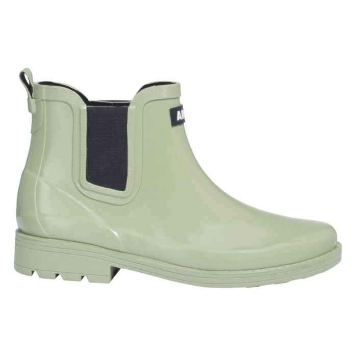 Aigle Kurz-Gummistiefel für Damen hellgrün