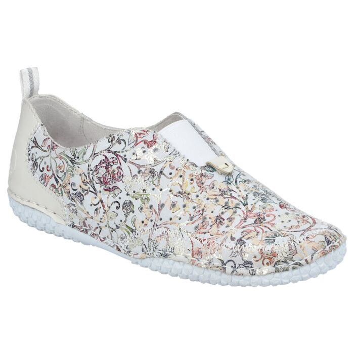 Rieker Schlupfschuh aus Glattleder multi-color