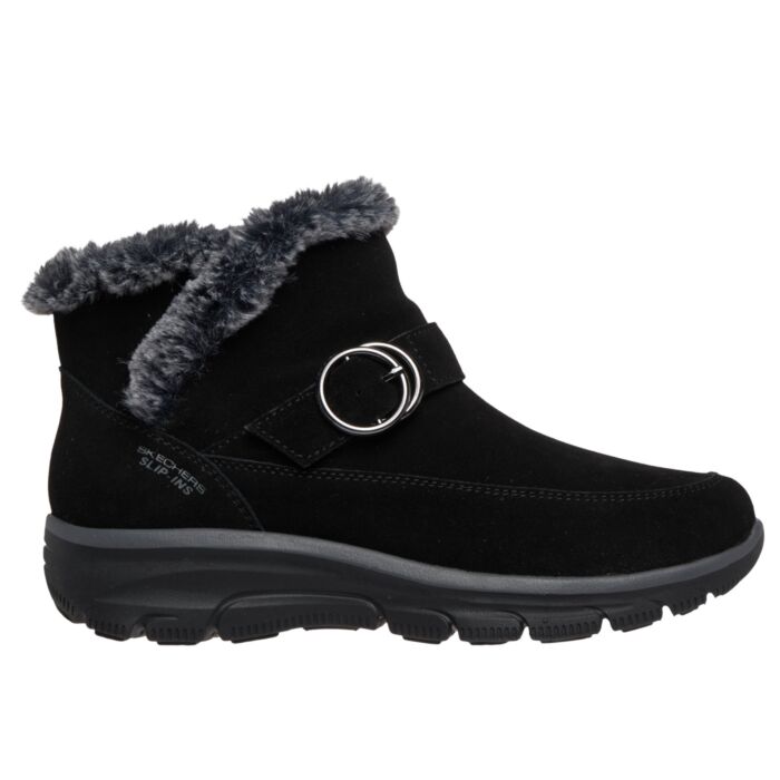 Skechers Slip INS Schlupfstiefel für Damen schwarz
