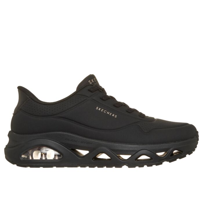 Skechers Slip INS Glide Step UNO Sneaker für Damen schwarz