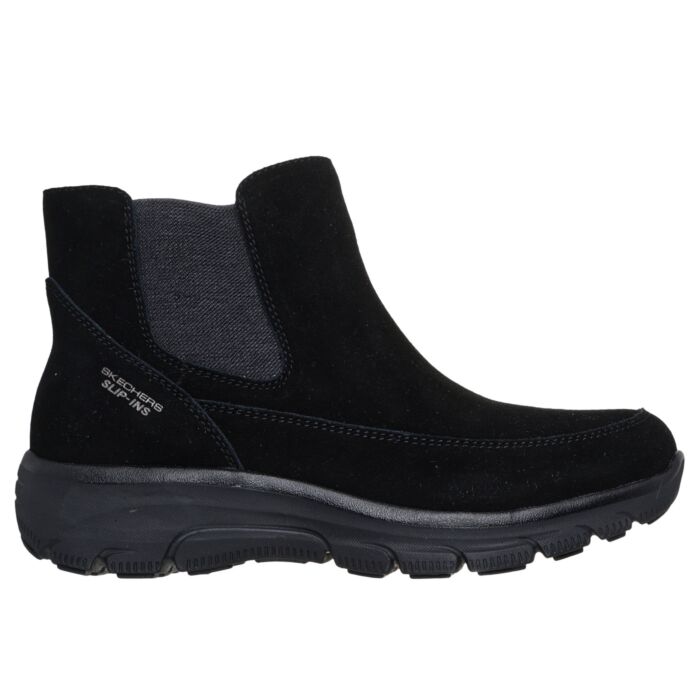 Skechers Slip INS Chelsea Schlupfstiefel für Damen schwarz