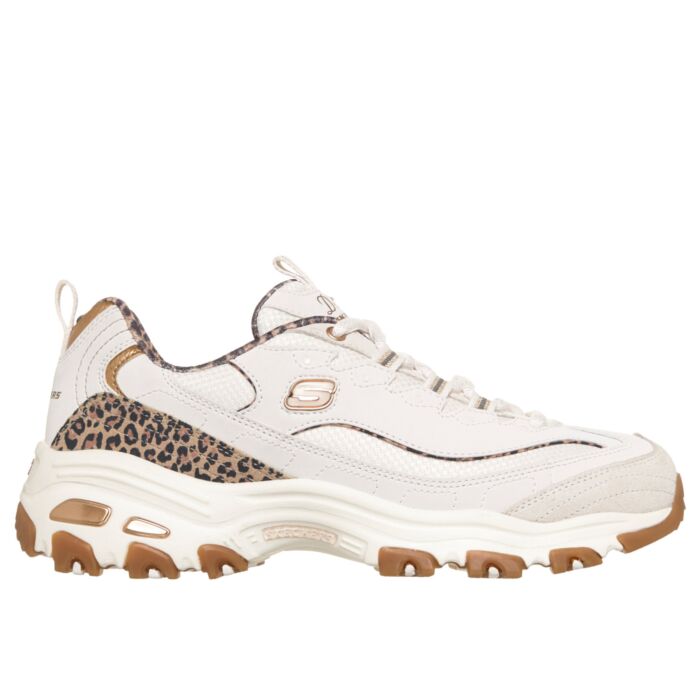 Skechers Schnürschuh D`lites für Damen weiss
