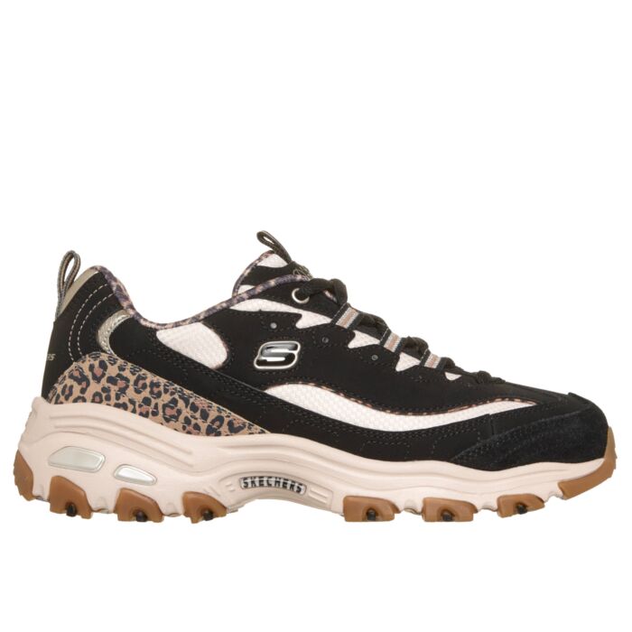 Skechers Schnürschuh D`lites für Damen schwarz