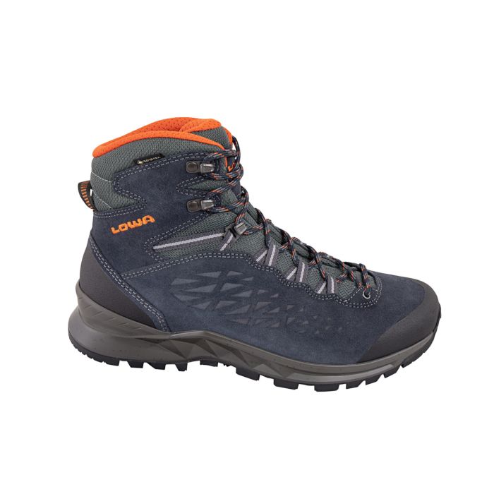 Image of Lowa Explorer GTX Mid Schnürschuh für Herren aus Veloursleder, marine, 42.5 bei Lehner Versand Schweiz