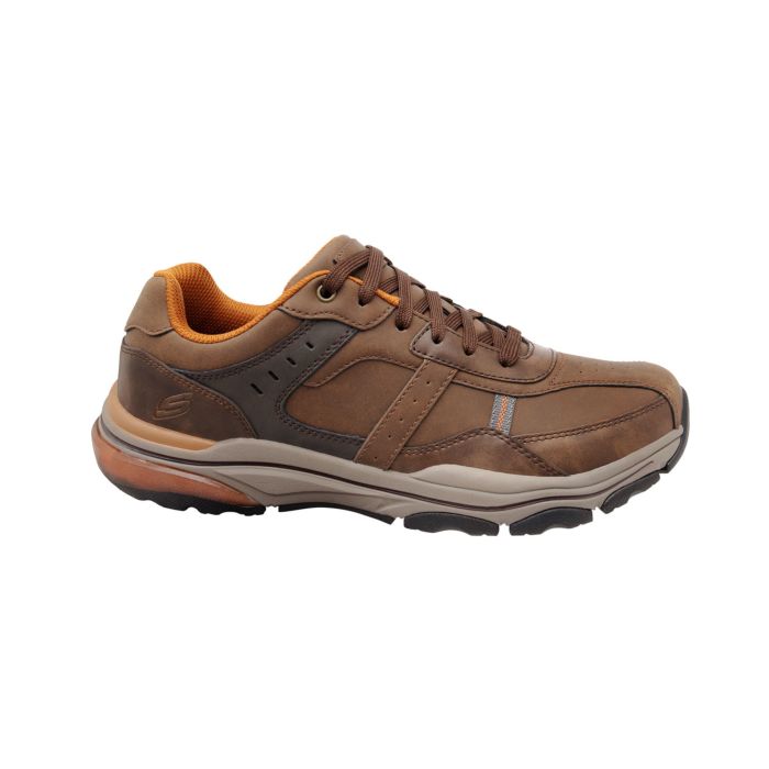 Image of Skechers Leder-Schnürschuh für Herren braun, 43 bei Lehner Versand Schweiz