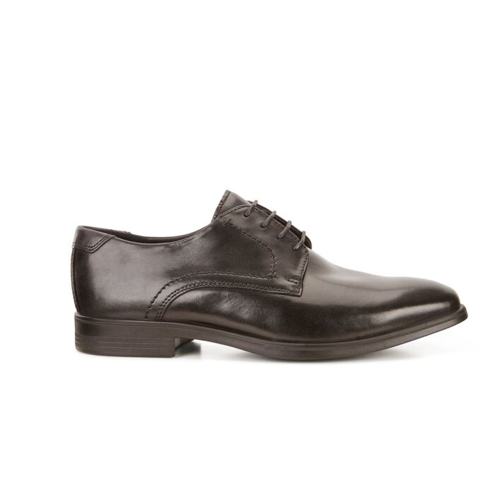 Eleganter Ecco City Schnürschuh für Herren schwarz
