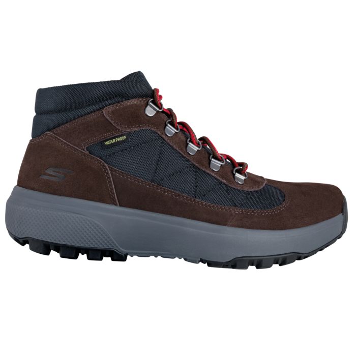 skechers running homme brun