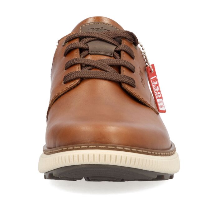 Chaussure RIEKER à lacer pour hommes en cuir lisse