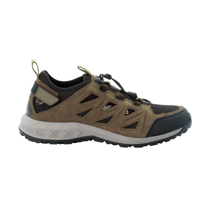 Image of Jack Wolfskin Woodland 2 Hybrid Low Outdoor Wanderschuh für Herren braun, 41 bei Lehner Versand Schweiz