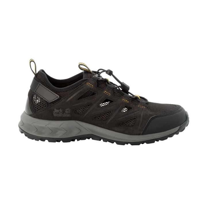 Image of Jack Wolfskin Woodland 2 Hybrid Low Outdoor Wanderschuh für Herren schwarz bei Lehner Versand Schweiz