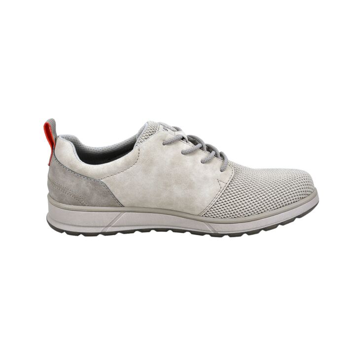 Chaussure à lacer Bugatti en Mesh respirant gris