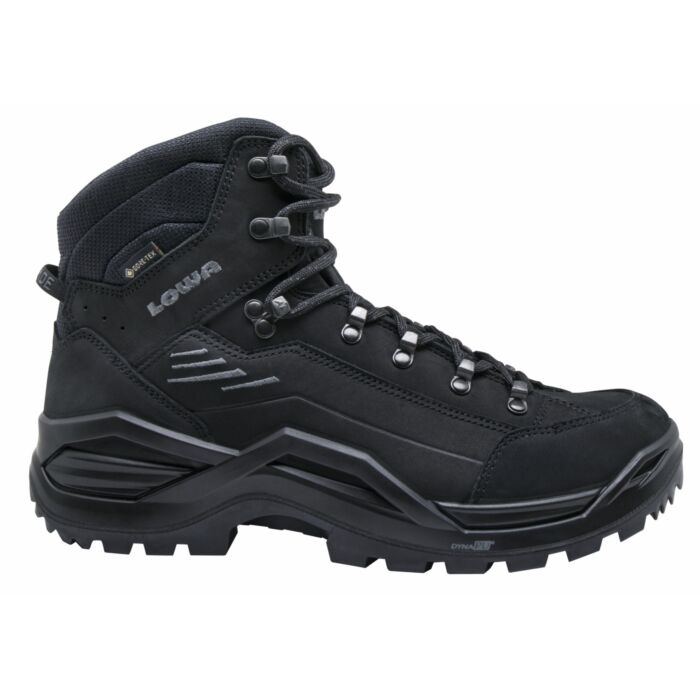 Lowa Trekking und Wanderschuh Renegade Mid GTX Herren schwarz