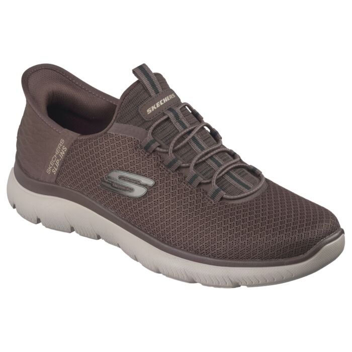 Skechers Slip Ins Schlupfschuh für Herren braun
