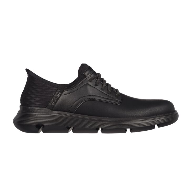 Chaussure SKECHERS SLIP INS pour hommes en cuir lisse