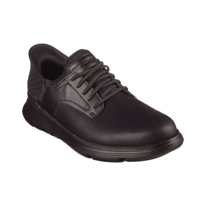 Chaussure SKECHERS SLIP INS pour hommes en cuir lisse