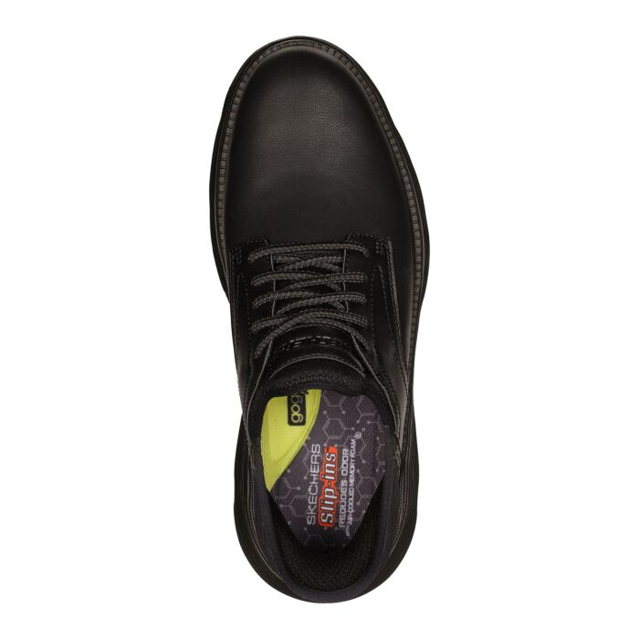 Chaussure SKECHERS SLIP INS pour hommes en cuir lisse